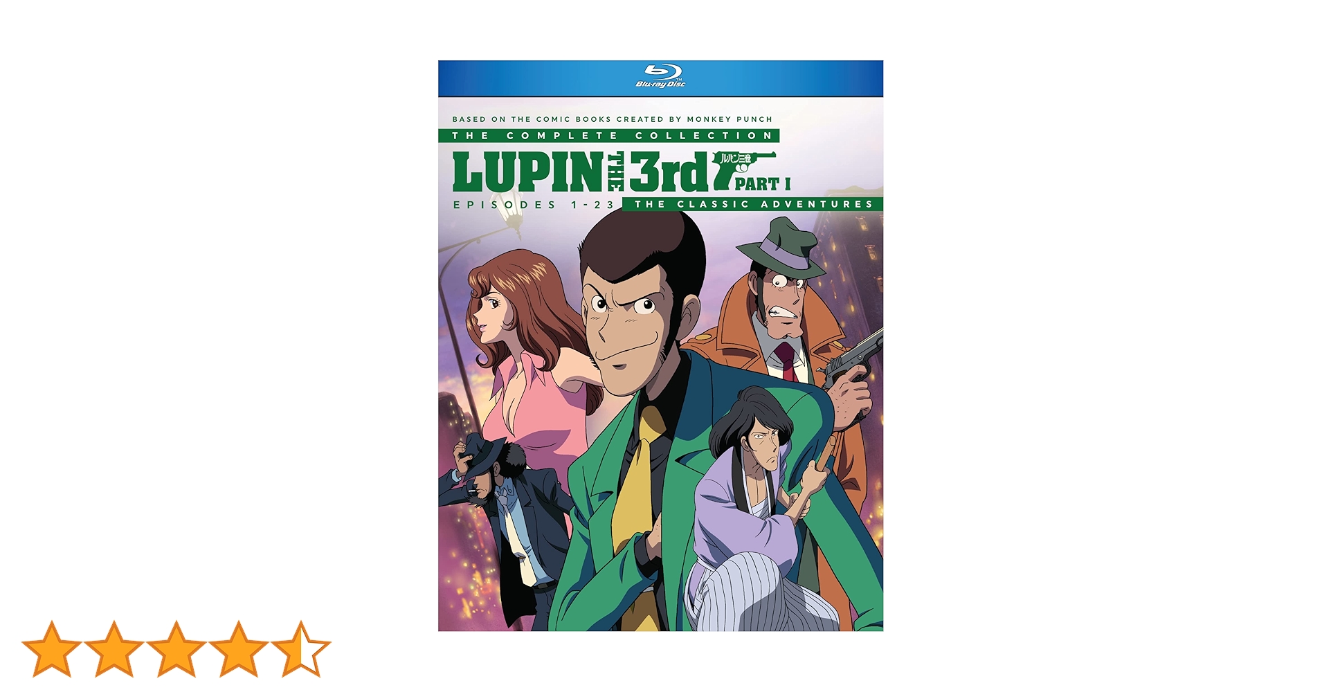Lupin the 3rd Part I : The Classic Adventures [episodes 1-23